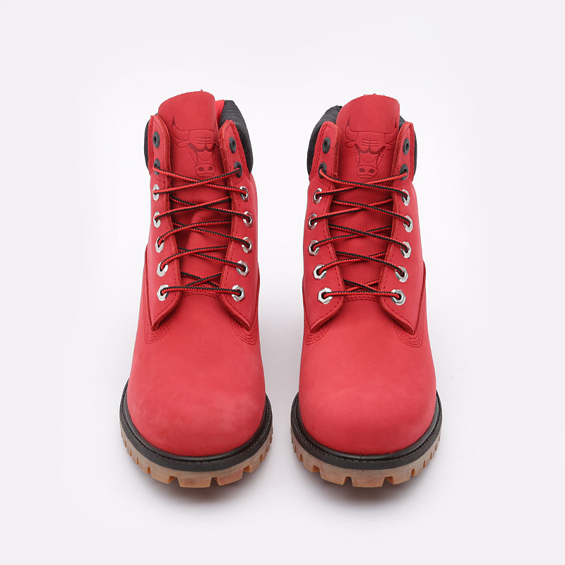 мужские красные ботинки Timberland Chicago Bulls NBA TBLA2856W - цена, описание, фото 3